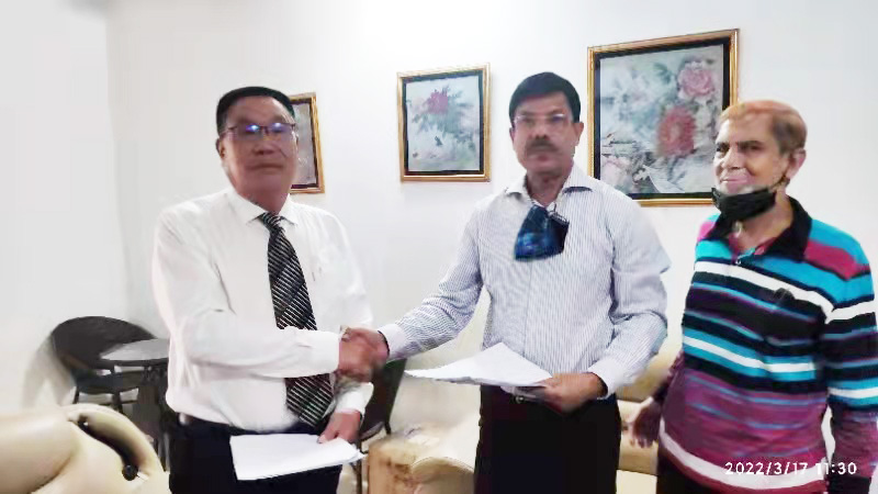 鑫海公司與孟加拉國客戶成功合作